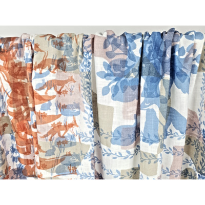 Tissu Toile 100 % Lin Fairytail