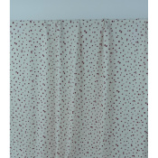 Tissu Voile de Viscose Jacquard Carolles Bordeaux