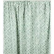 Tissu Toile Coton / Lin Celadon Diamonds