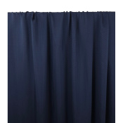 Tissu Voile de Viscose Jacquard Diamant Bleu