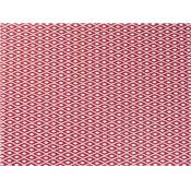 Tissu Jersey Coton / Elasthanne Graphique Rouge Tomette