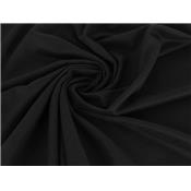 Tissu Lainage Mélange Laine Noir