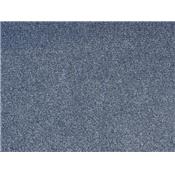 Tissu Crepe LONDRES Marine / Foil Argent