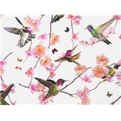 Tissu Jersey VENISE Colibris