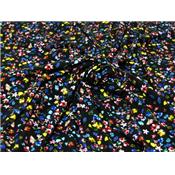 Tissu Jersey Viscose / Elasthanne Fleurettes