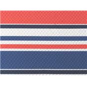 Tissu Maille Structurée Motifs Graphiques Imprimé Rayures