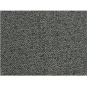 Tissu Molleton Anthracite Chiné