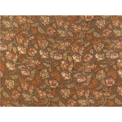 Tissu Popeline Fleurs Vintage