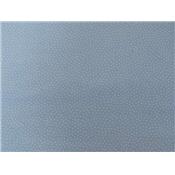 Tissu Velours Cotelé Bleu Ciel Imprimé Pois Blanc