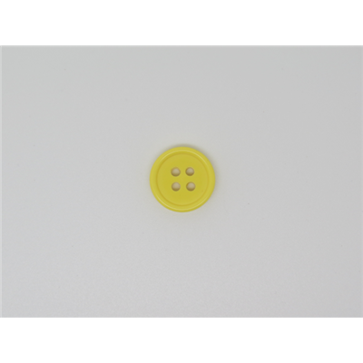 Bouton Rond Jaune 15 mm