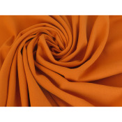 Tissu Double Tissage Stretch Orange