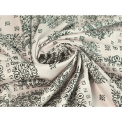 Tissu Satin Poly / Viscose Bandana