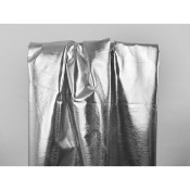 Tissu Simili Cuir Lourd Argent