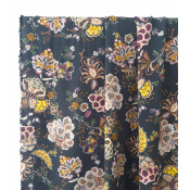 Tissu Crepe 100 % Viscose Folk Flowers