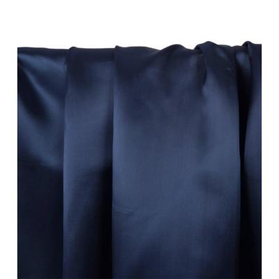 Tissu Doublure Sergé Viscose Bleu Nuit