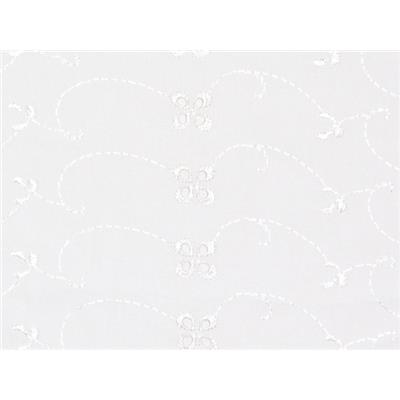 Tissu Broderie Anglaise Blanc