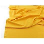 Tissu Crepe PORTO Jaune Bouton d'Or