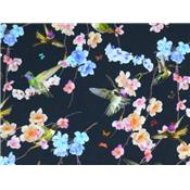 Tissu Jersey VENISE Colibris