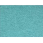 Tissu Jersey Coton / Polyester Bleu Sarcelle Chiné