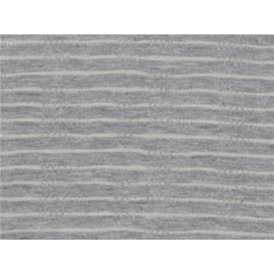 Tissu Jersey Jacquard Rayures Irrégulières