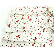 Tissu Jersey NARA Cerises & Pois