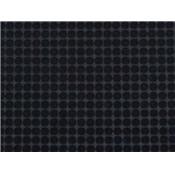 Tissu Scuba / Néoprène Fin Imprimé Graphique Foil Noir