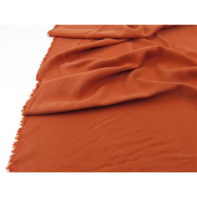 Tissu Sergé Léger 100 % Tencel Terracotta