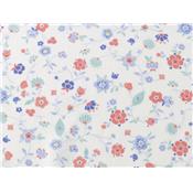 Tissu Voile de Coton Imprimé Fleurettes