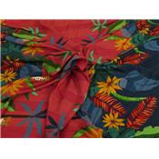 Tissu Voile de Viscose Jungle