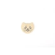 Tête de Chat en Bois 20 mm