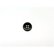 Bouton Rond Noir 11 mm