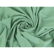 Tissu Coton Lavé Vert Céladon