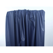 Tissu Maille Jersey Double Face Enduit Marine / Rayé