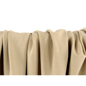 Tissu Maille Jersey Super Stretch Bio Teinture Naturelle Beige