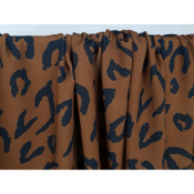 Tissu Popeline Viscose Ecovero Graou Acajou