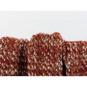 Tissu Tweed Cannelle / Ecru / Cuivre