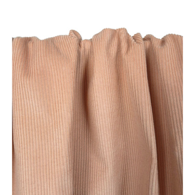 Tissu Velours Côtelé 100 % Coton Rose Nude