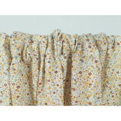 Tissu Voile de Coton BIO Mille Fleurs Ditsies