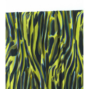 Tissu Voile de Viscose Abstract Waves