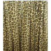 Tissu Voile Polyester Recyclé Savage LEO