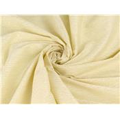 Coupon Coton Rayures Lurex Doré 70 cm x 152 cm