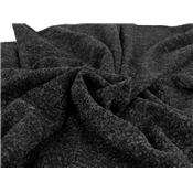 Tissu Lainage Léger Bouclette Anthracite