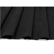 Coupon Lainage Léger Noir / Lurex Argent 50 cm x 140 cm