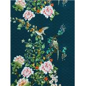 Coupon Jersey Viscose / Elasthanne Imprimé Placé Japonisant 110 cm x 140 cm