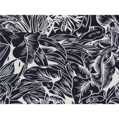 Tissu Jersey Coton Imprimé Jungle Tropical