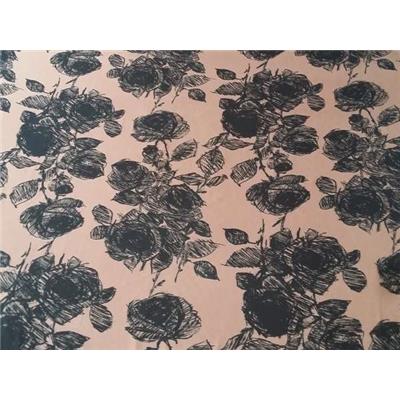 Tissu Jersey Viscose / Polyester / Elasthanne Mercerisé Imprimés Fleurs