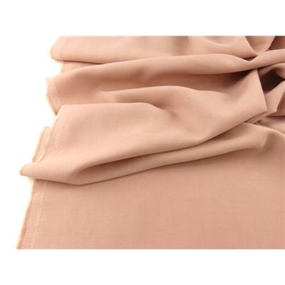 Tissu Sergé Viscose Lavé Rose Nude