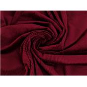 Tissu Velours Grosses Cotes Bordeaux