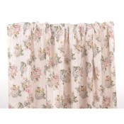 Tissu Voile de Coton Jacquard Ajouré Fleurs