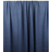 Tissu Maille Jersey 100 % Lin Bleu Jeans